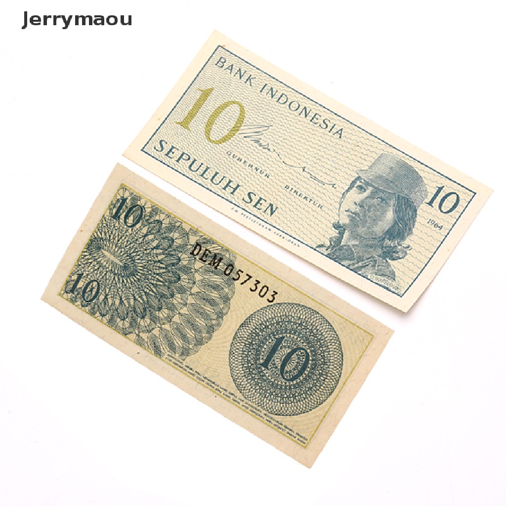 Bộ Sưu Tập Tiền Giấy Indonesia 10 Sen Banknote