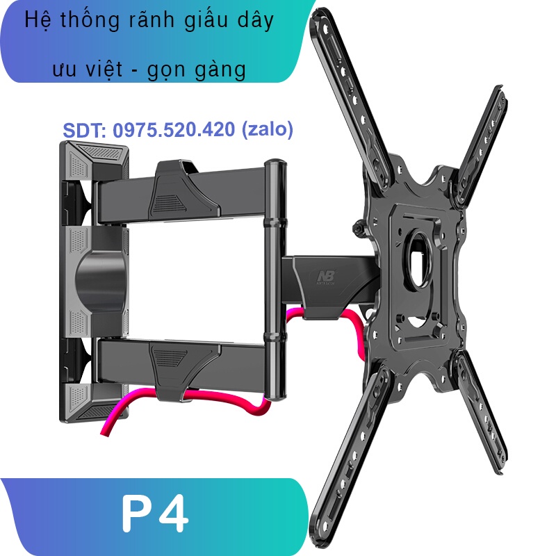 P4 Giá treo TIVI xoay đa năng/ Giá treo màn hình [32-55inch] -Chính hãng NorthBayou [Cao cấp hơn CP102]