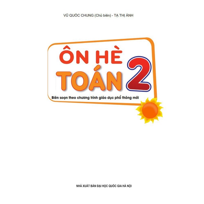 Sách - Ôn hè Toán 2 - cánh diều ( Biên soạn theo chương trình GDPT mới )