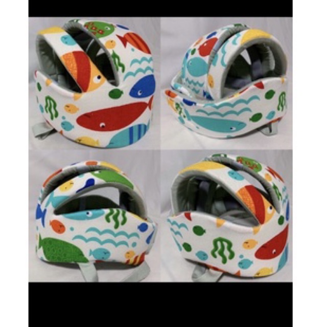 Mũ bảo hiểm đầu cho bé tập bò/ tập chạy xe/ ngồi xe - nón bảo vệ đầu đa năng -  Hàng Việt Nam