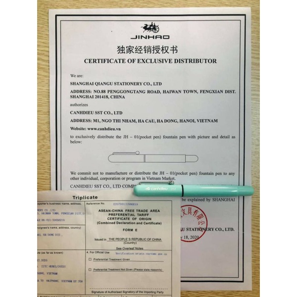 Sỉ 10 bút Cánh Diều 202 - ngòi kim tinh, êm trơn