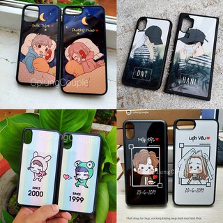 Ốp lưng cặp in hình theo yêu cầu iphone/Samsung/Oppo