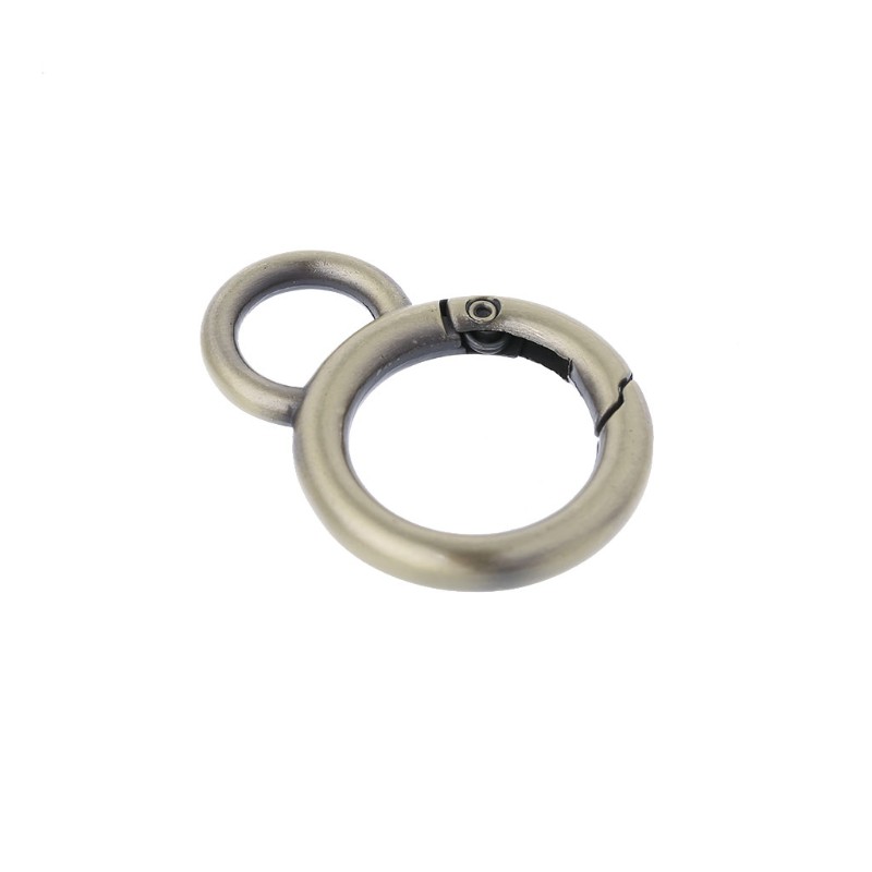 Khoen móc hình số 8 làm bằng kim loại cho túi xách