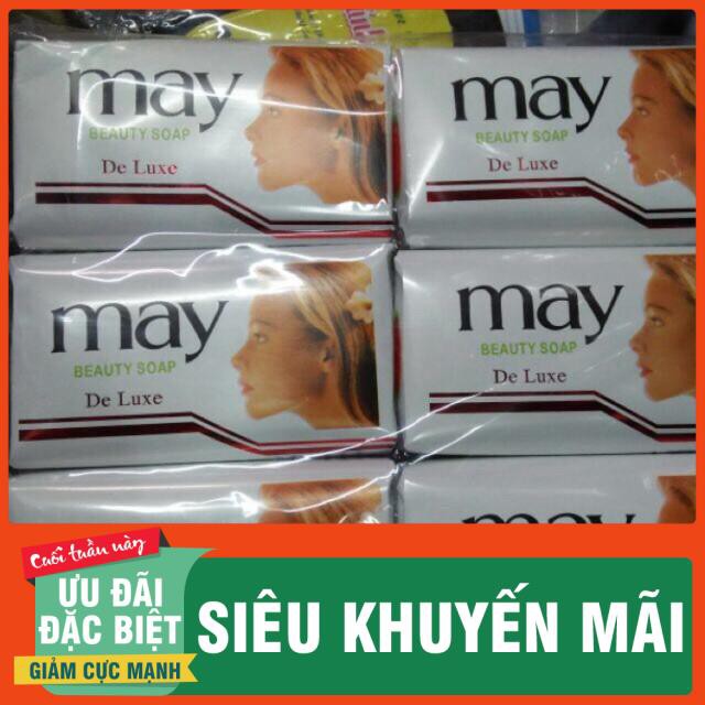 [ĐỔ BUÔN]  XÀ PHÒNG XÀ BÔNG THƠM CỎ MAY MỸ HẢO 100G COMBO MUA 5 TẶNG 1