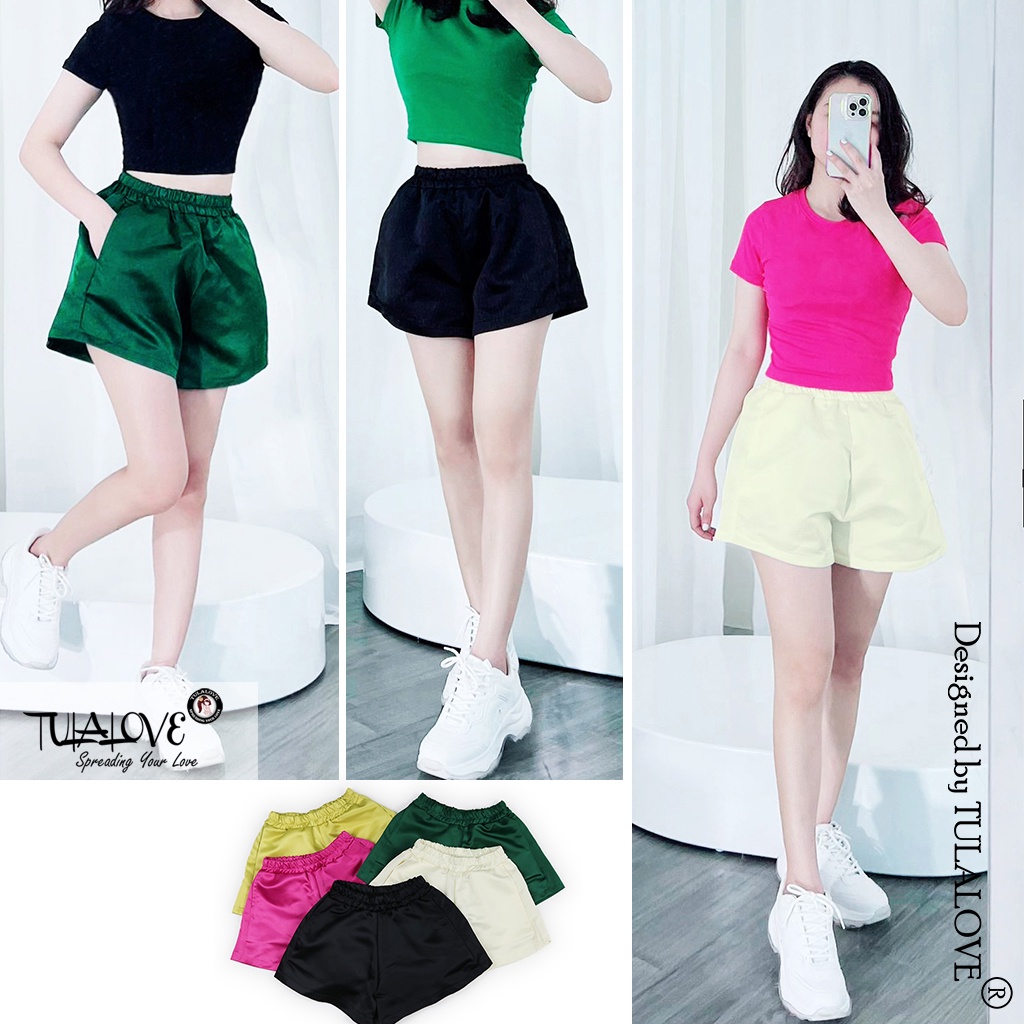 Quần Sooc Phồng Nữ Màu Sắc Siêu Đẹp Tulalove