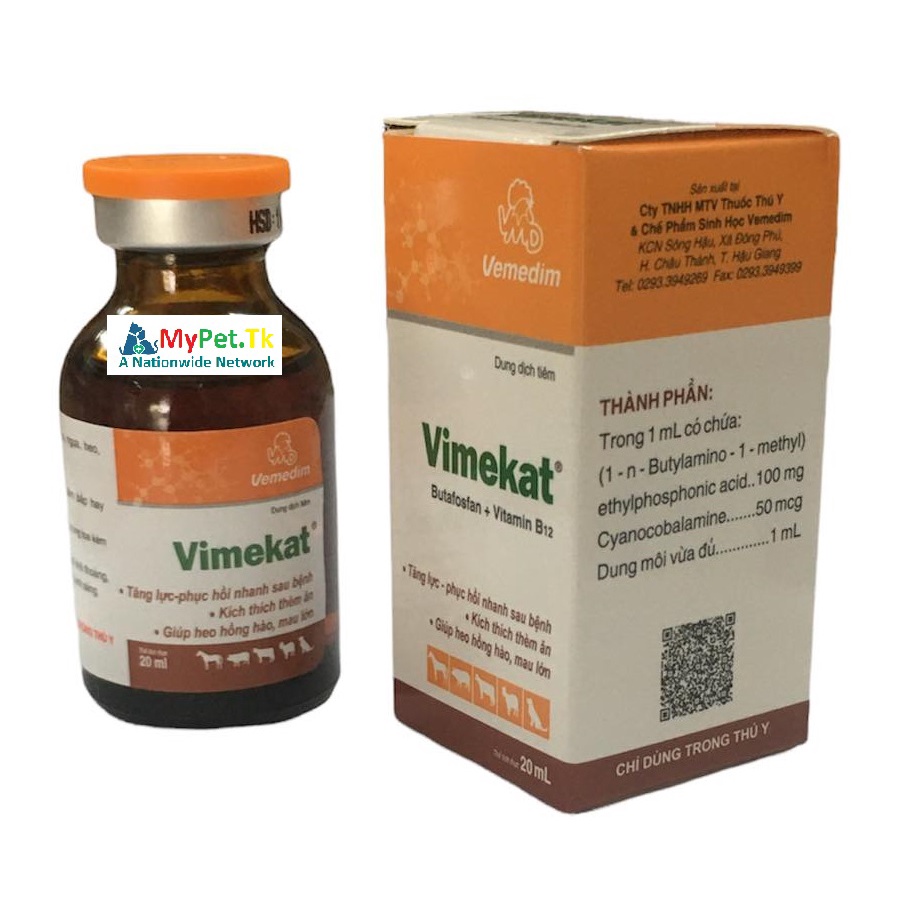 Vimekat cho vật nuôi 20ml