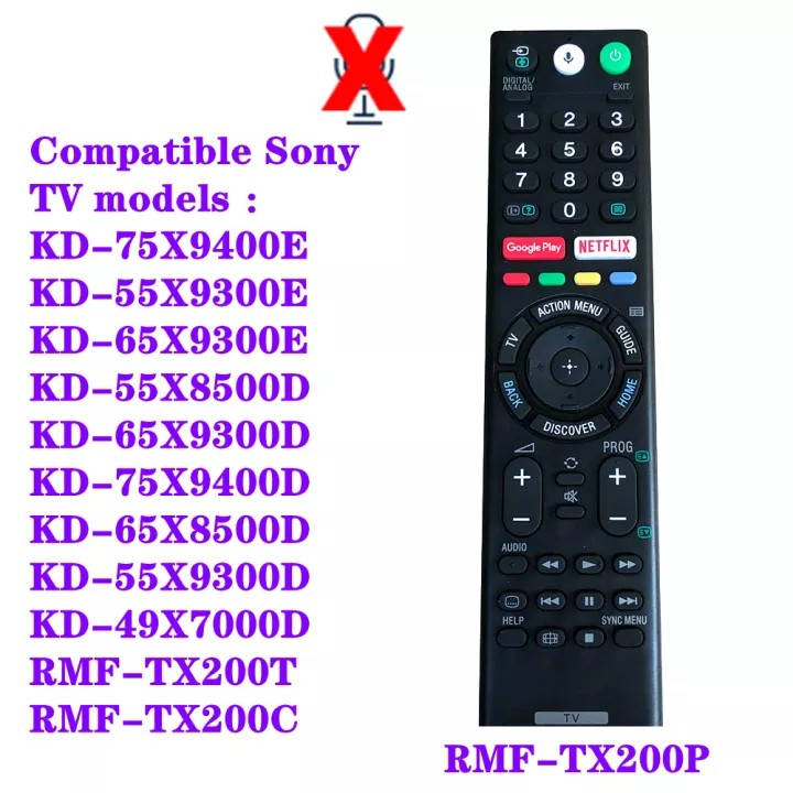 Thiết bị điều khiển TV từ xa cho Sony RM-GD030 RM-ED047 RM-YD103 RM-GD023 RMT-TX300P RMT-TX200P RMT-TX300E Kd023 GD033