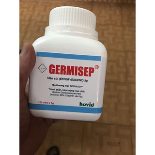 Viên ngâm sát khuẩn Germisep 2.5 gr