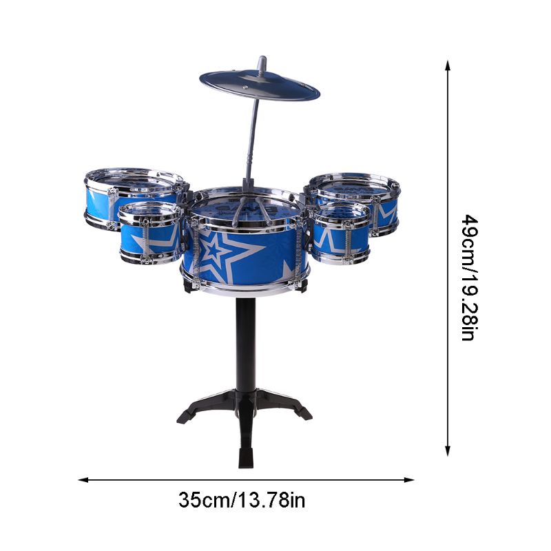 Bộ Trống Đồ Chơi Mini Dễ Thương Cho Bé