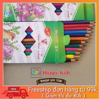 Bút chì màu gỗ 12 màu