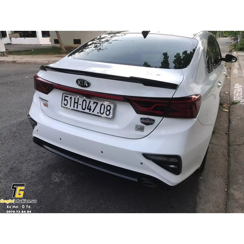 Cánh lướt gió VÂN CARBON gắn đuôi xe Kia Cerato 2019-2021