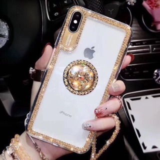 Ốp trong đính đá iphone 6/6s/6plus/7plus/8plus/iphone x/xs/xs mã( không kèm dây )