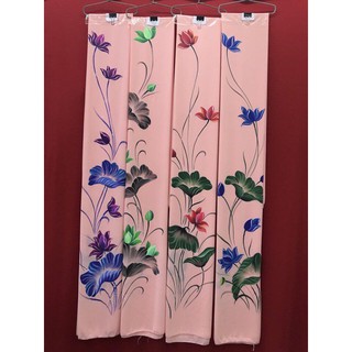 Vải áo dài bộ vẽ