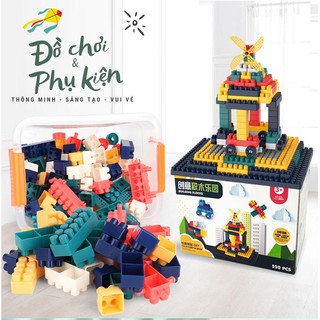 BỘ XẾP HÌNH  LEGO 100 - 260 - 360 -520 CHI TIẾT CỐI XAY GIÓ
