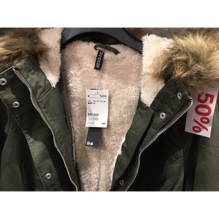 Áo khoác manto Lông Cừu (H&M)