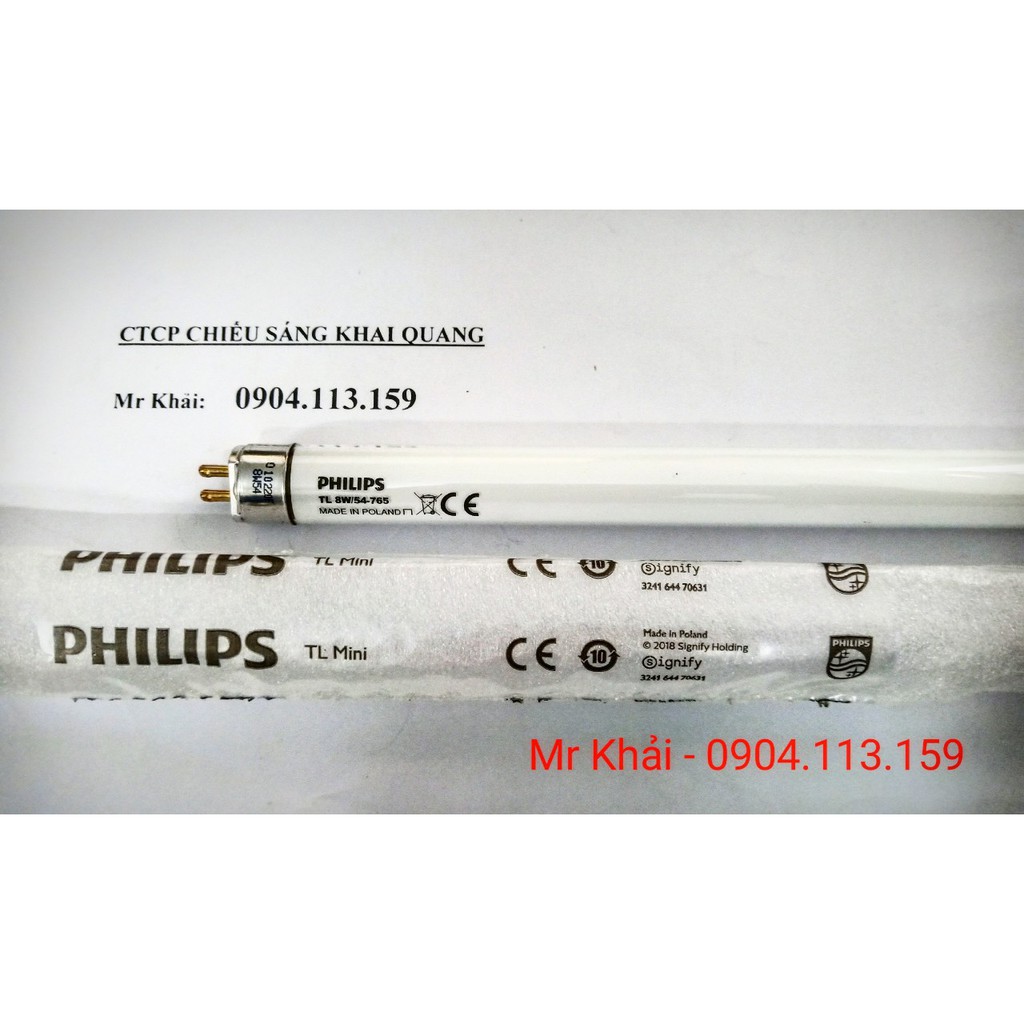 Bóng Philips T5 8W dài 30cm cho đèn exit