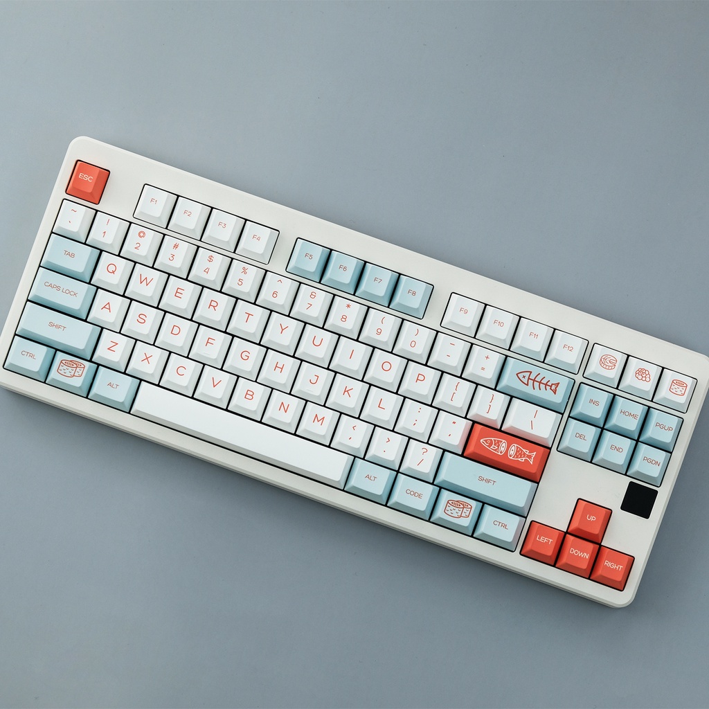 Cherry Profile Keycaps PBT 141 Phím Dye Thăng hoa Bố cục ANSI Bộ keycaps tùy chỉnh cho Cherry MX Switch Bàn phím cơ
