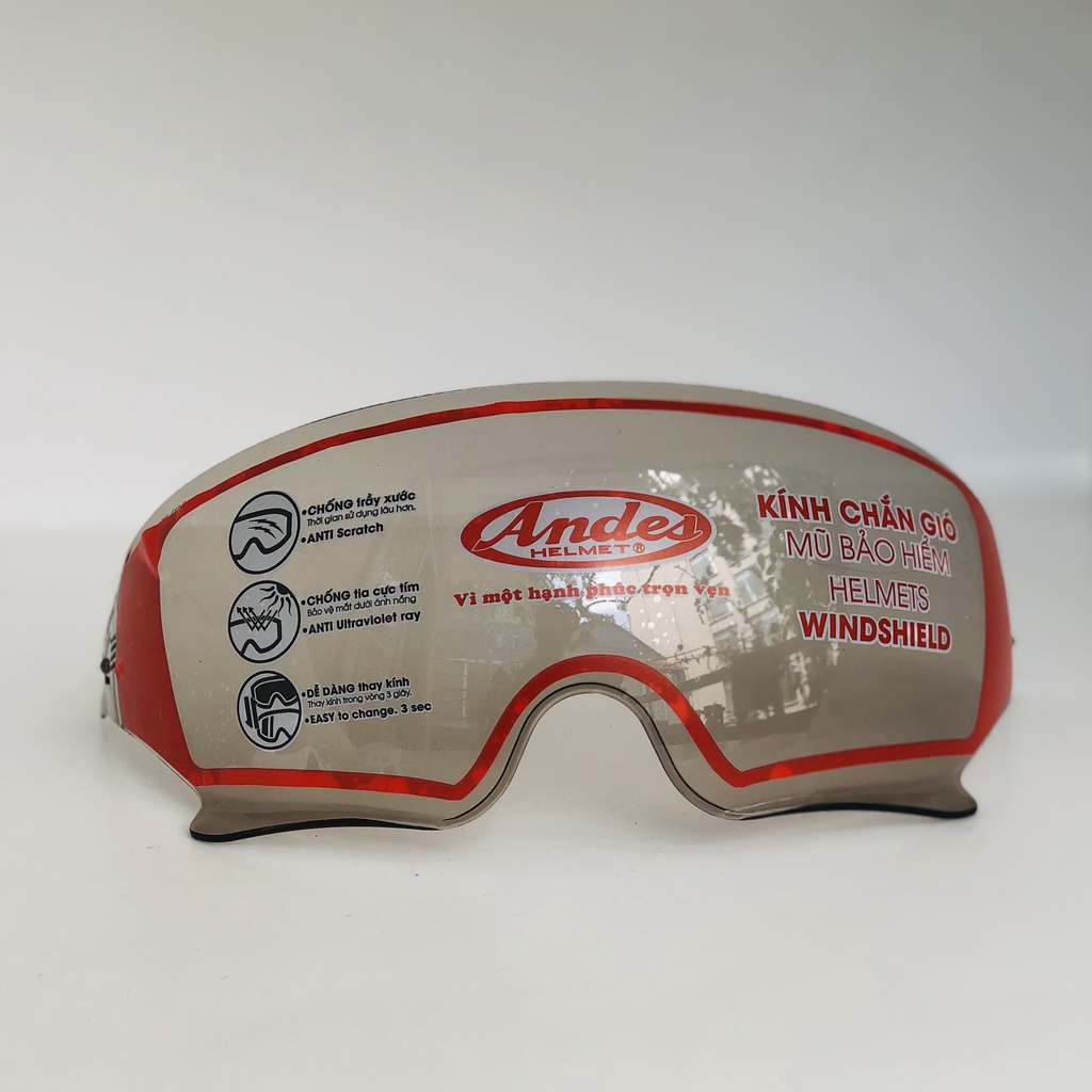 Kính thay nón Andes 139 kính âm