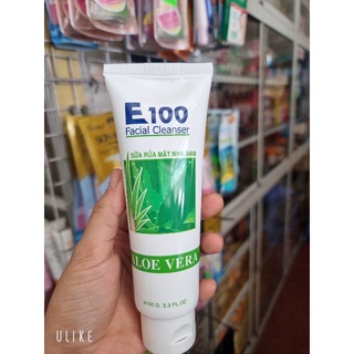 sữa rửa mặt e100 nha đam 100gr [chính hãng công ty]