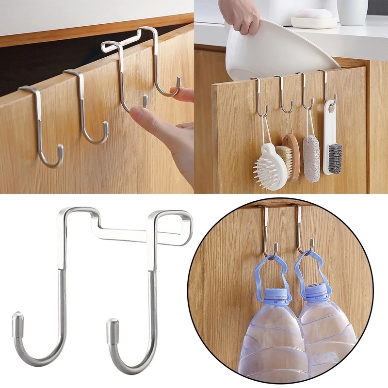 1 Móc Treo Chữ S Bằng Thép Không Gỉ Chất Lượng Cao
