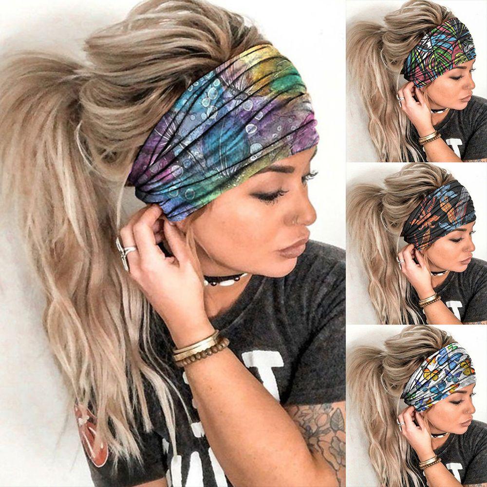 Băng Đô Turban Co Giãn Mau Khô Thời Trang