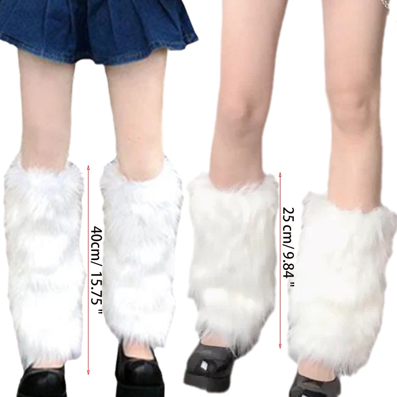 XIXI Vớ Ống Chân Phủ Lông Giữ Ấm Thời Trang Lolita Cho Nữ