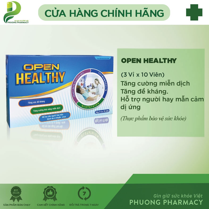 Open Healthy Tăng Cường Miễn Dịch