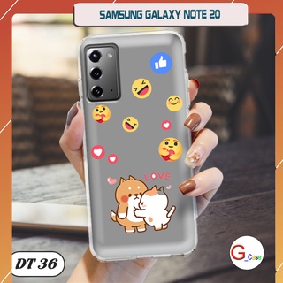 Ốp lưng điện thoại Samsung Galaxy NOTE 20 dẻo trong in hình