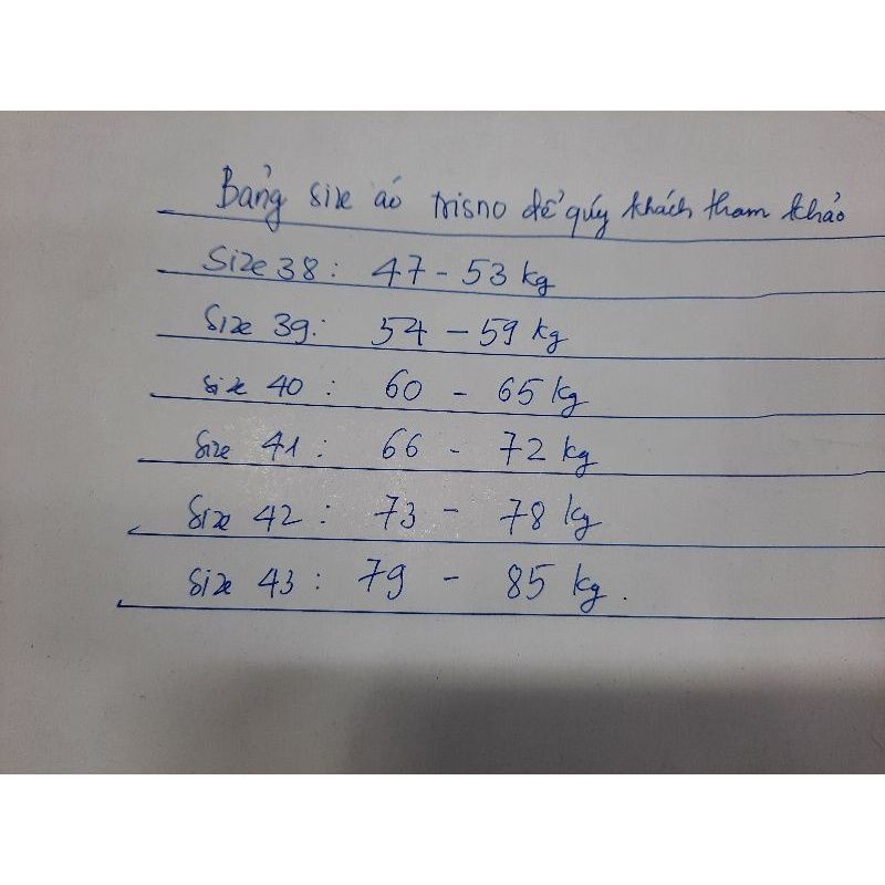 Áo ngắn tay lai ngang trisno,form tailor giống khatoco vải sợi tre giá 479 giảm còn 325