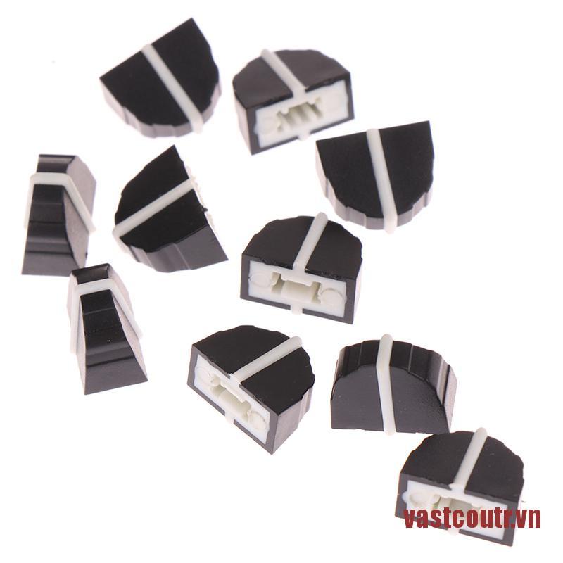 VASTR 10pcs DBX2231 Equalizer Fader Cap 11MMX9MM Hole 4MM Potentiometer Fader Knob Cap