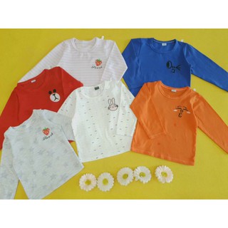 combo 10 áo thun cổ tròn cho bé