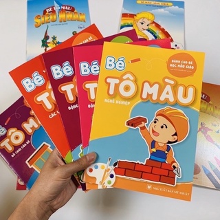 Combo 10 quyển tập tô cho bé