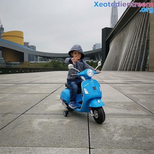 XE ĐIỆN VESPA CHO BÉ