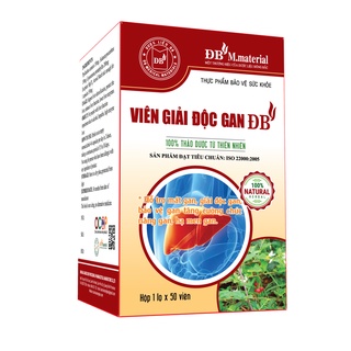 Viên giải độc gan đb mát gan, thanh nhiệt giải độc cà gai leo, giảo cổ lam, diệp hạ châu, mát gan, giải độc gan, bổ gan