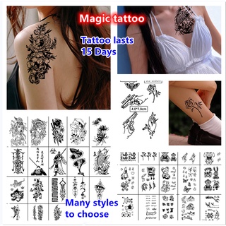 ✌Cod có sẵn ✌Hình xăm chống thấm nước tạm thời trong 15 ngày