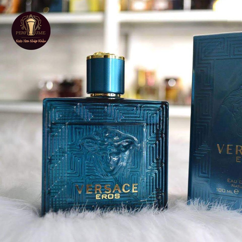 Nước hoa nam Versace Eros for Men khơi gợi và thể hiện sự mạnh mẽ và đam mê - 100ml