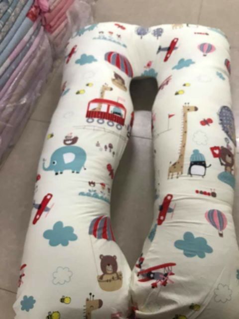 Gối Bầu Chữ U. Size to đại cho mẹ bầu . KD1