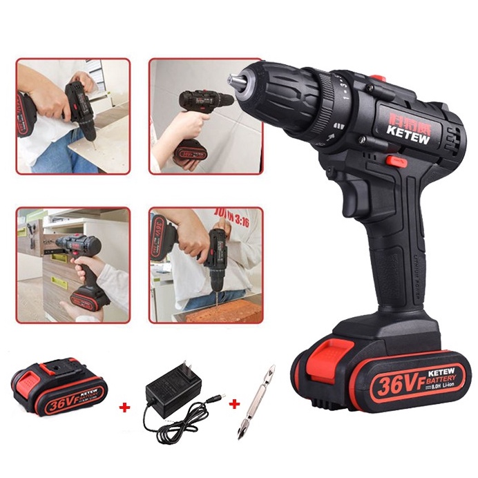 [Chính hãng] Máy Bắt Vít Cầm Tay 36V Máy Khoan Pin