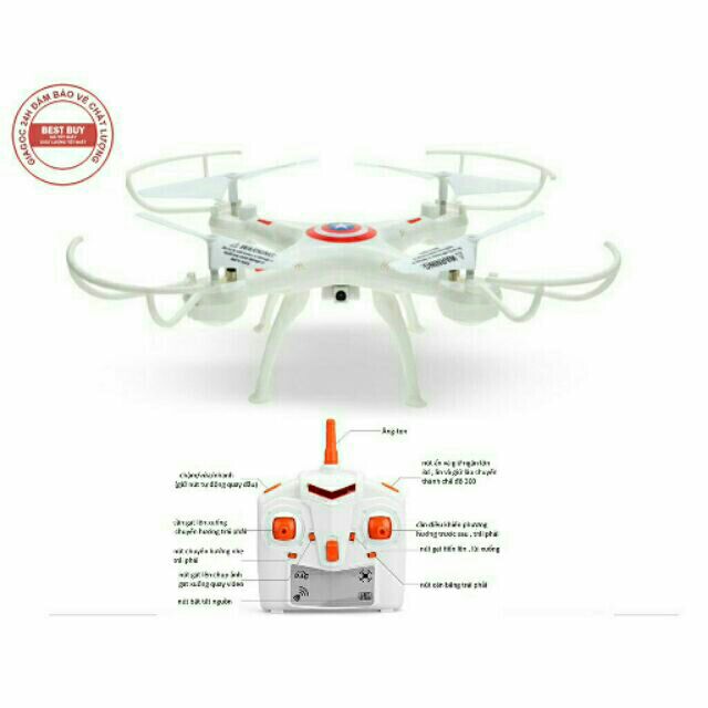 (GIÁ SỐC)_ Máy bay điều khiển từ xa F405 Amrica có gắn camera