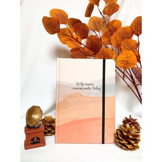 Sổ khâu bìa cứng A5 Gemma RIVER - Hồng