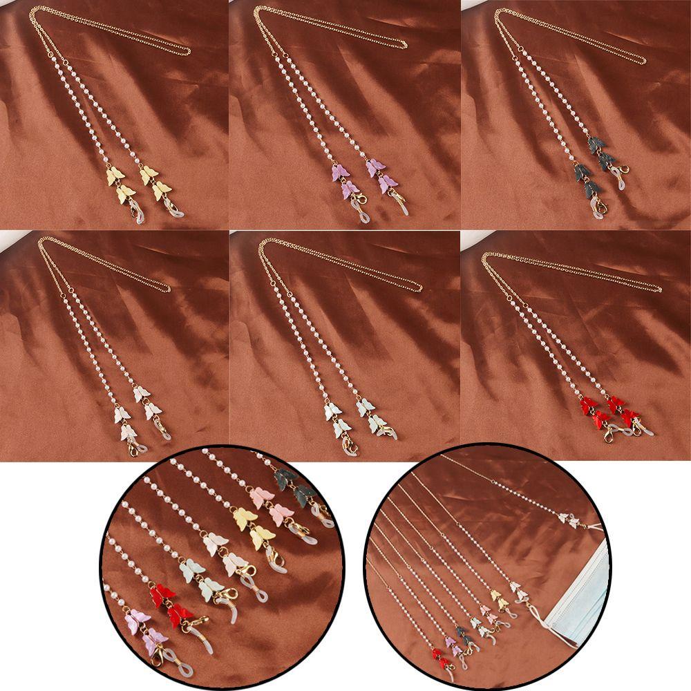 Dây Đeo Mắt Kính Chống Thất Lạc Hình Bướm Thời Trang