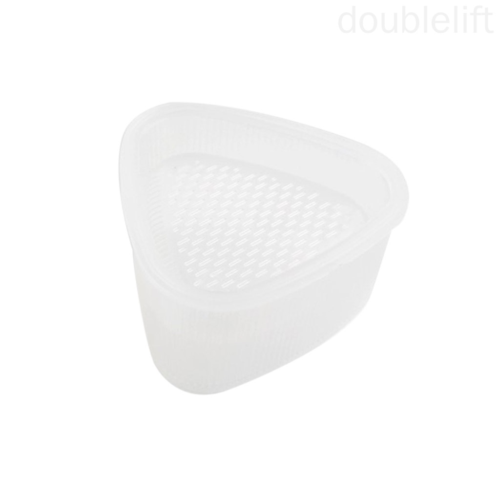 Set 2 Khuôn Làm Cơm Nắm Bằng Pp Hình Tam Giác Chống Dính Thiết Kế Tiện Dụng