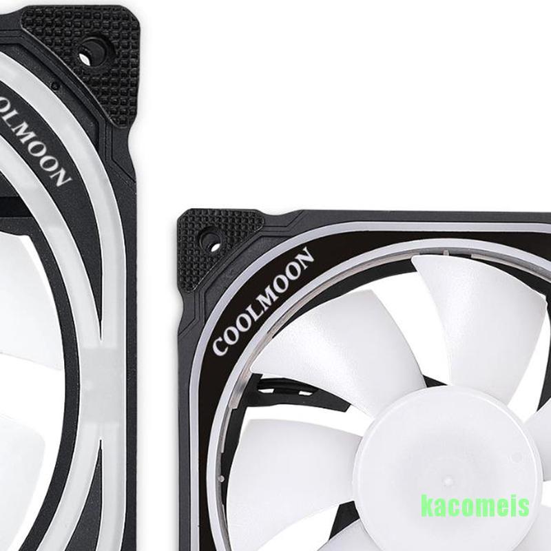 Quạt Tản Nhiệt Gắn Đèn Led Rgb 120mm Kèm Remote Điều Khiển | BigBuy360 - bigbuy360.vn