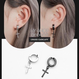 bông kẹp tai titan thánh giá thép y tế không dị ứng