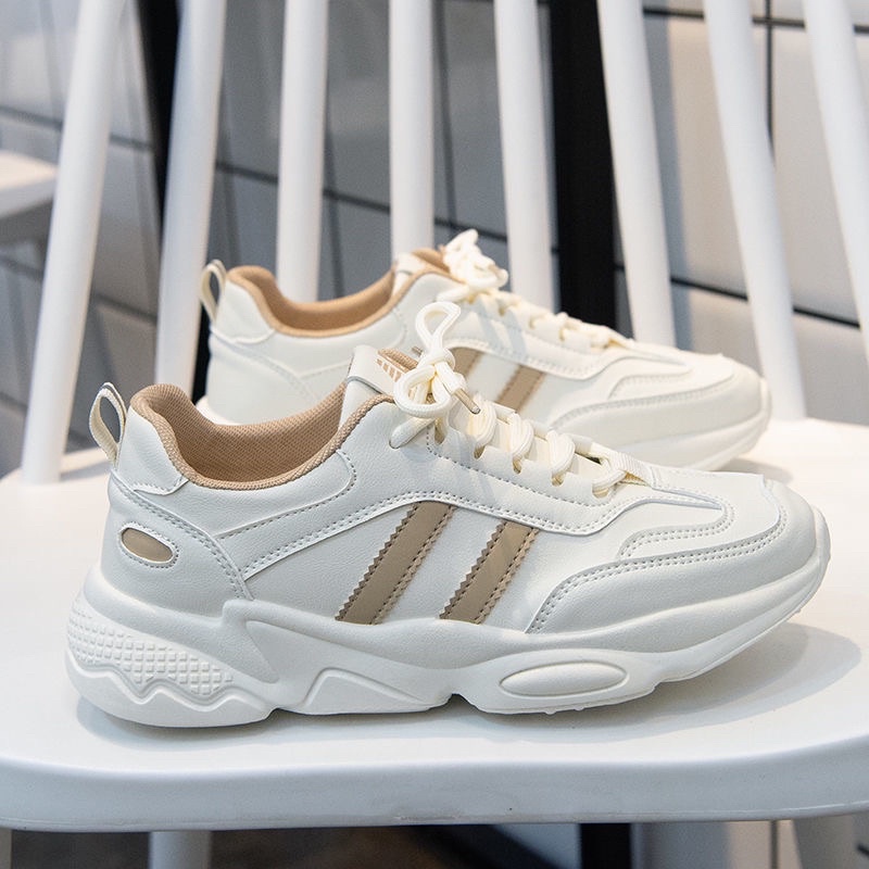 [Tặng dây giày] Giày thể thao nữ hot 2022 siêu đẹp, da mềm êm chân, 3 màu, size 35-39