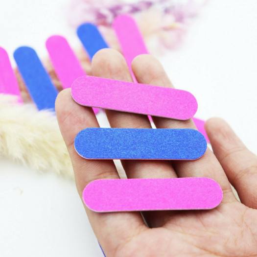 Dũa móng tay mini hai mặt, cây dũa móng tay móng chân mini - hickies