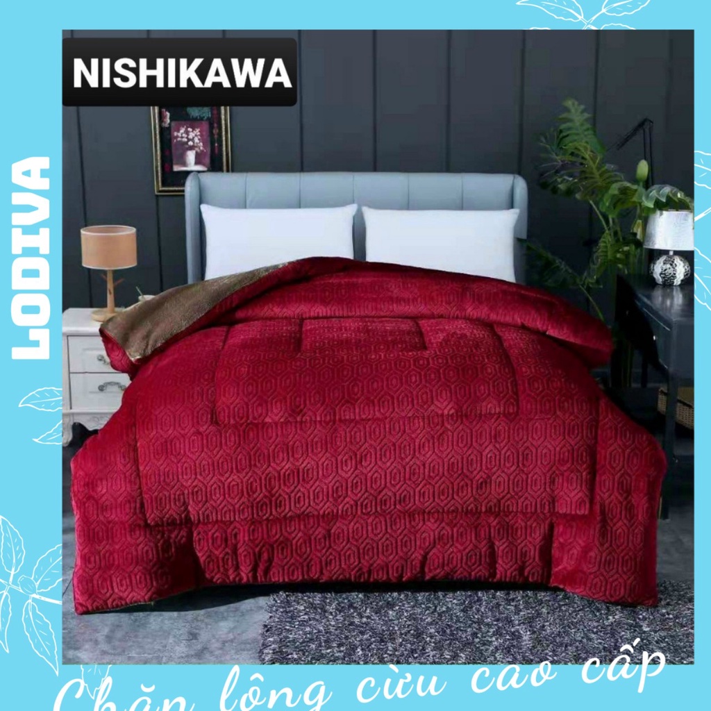 Chăn lông cừu nhật bản mùa đông 4kg NISHIKAWA CLC02