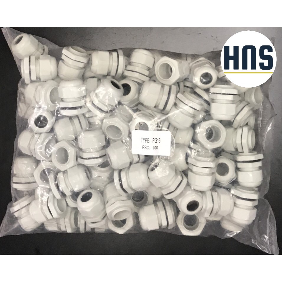 5 cái ốc siết cáp nhựa PG13.5, PG16, PG21