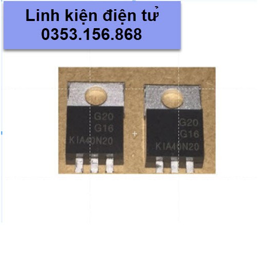 Mosfet KIA40N20 FHP40N20 40N20 40A 200V TO-220 mới chính hãng 100%