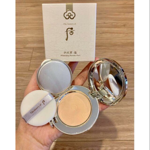 [Hàng chính hãng] Phấn phủ Whoo trắng và whoo vàng